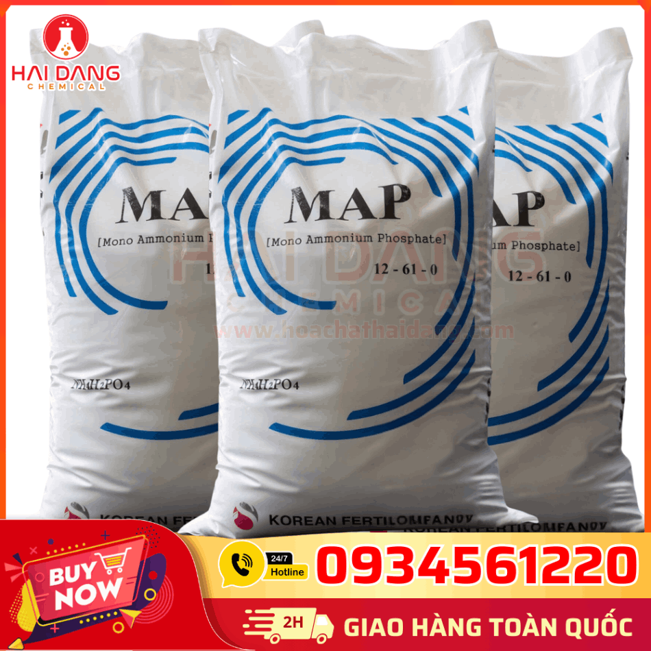 Phân Bón MAP 12-61-0 Trung Quốc – Siêu Kích Rễ, Tạo Mầm Hoa Cực Mạnh